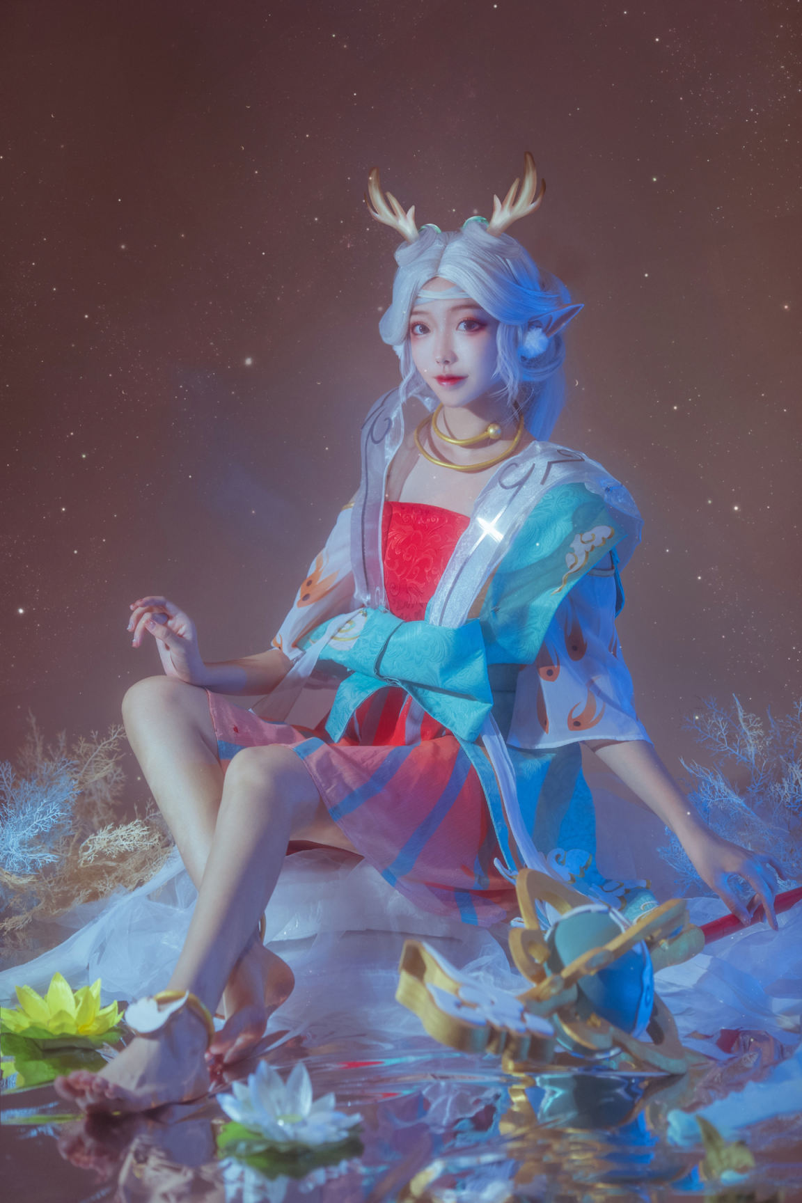 王者荣耀 瑶遇见神鹿cosplay